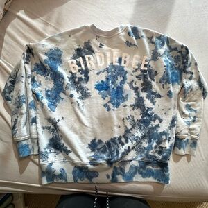 Blue Tie-Dye Crewneck